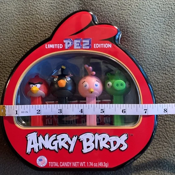 NIP Limited Edition Pez Angry Birds dispensers and candy in tin. - Picture 8 of 9